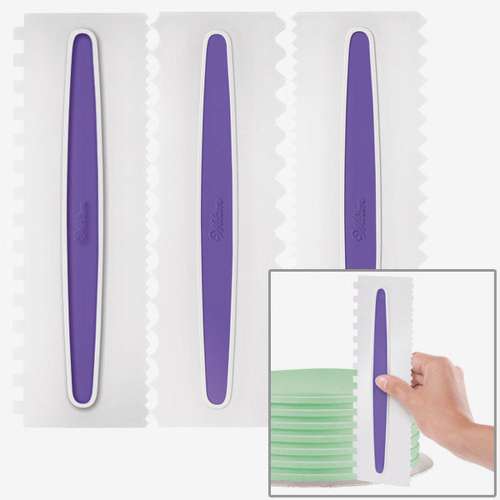 3Pc Icing Comb Set - Click Image to Close